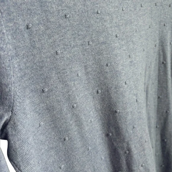 Loft Lavender Cotton Cardigan, Medium NWT - Picture 4 of 5